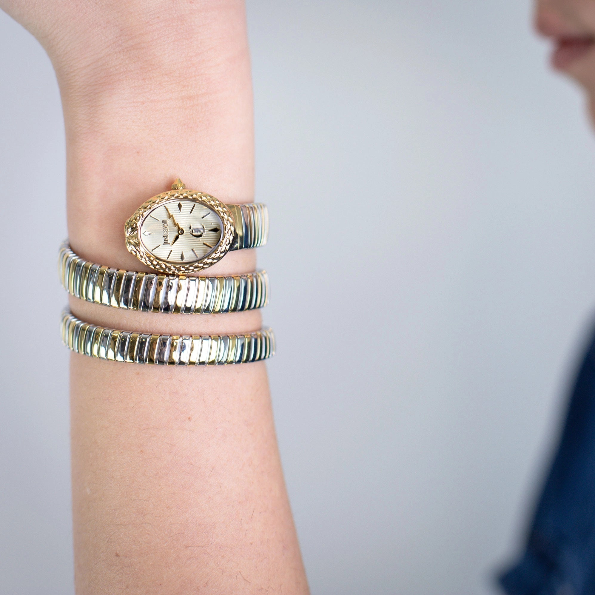 Just Cavalli Sognia Silver Yellow Gold Champagne