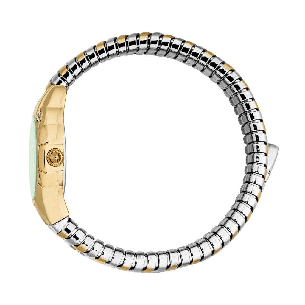 Just Cavalli Amanta Yellow Gold Silver Green