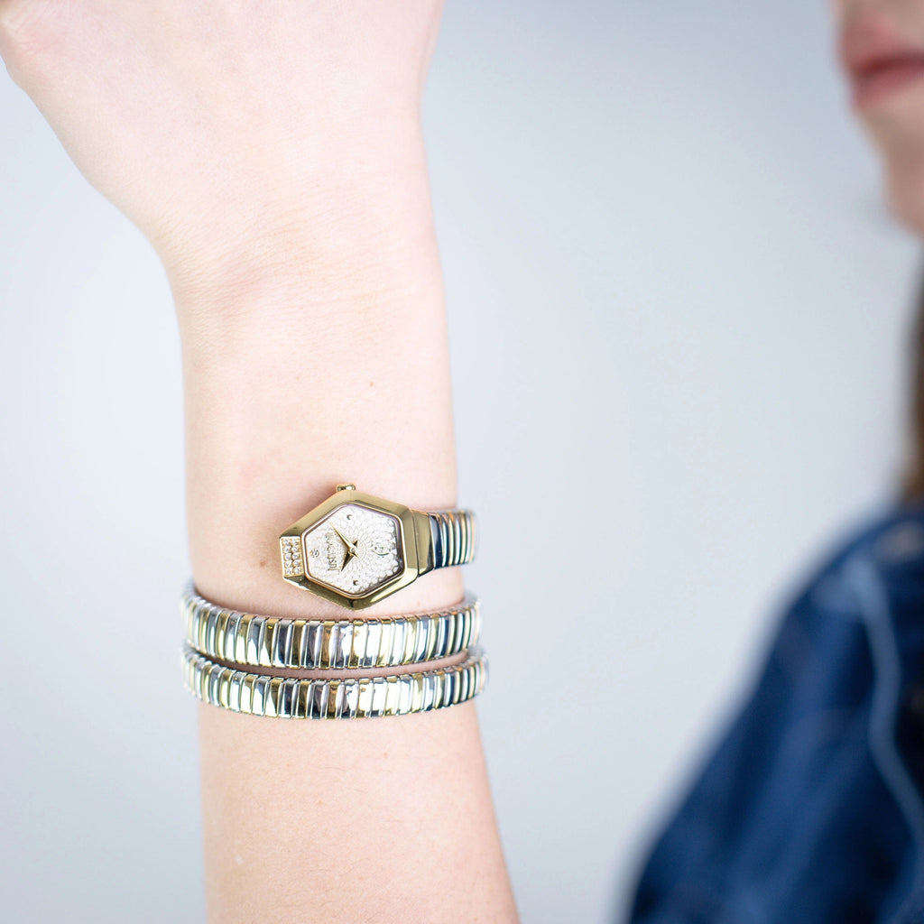 Just Cavalli Romina Silver Yellow Gold Champagne