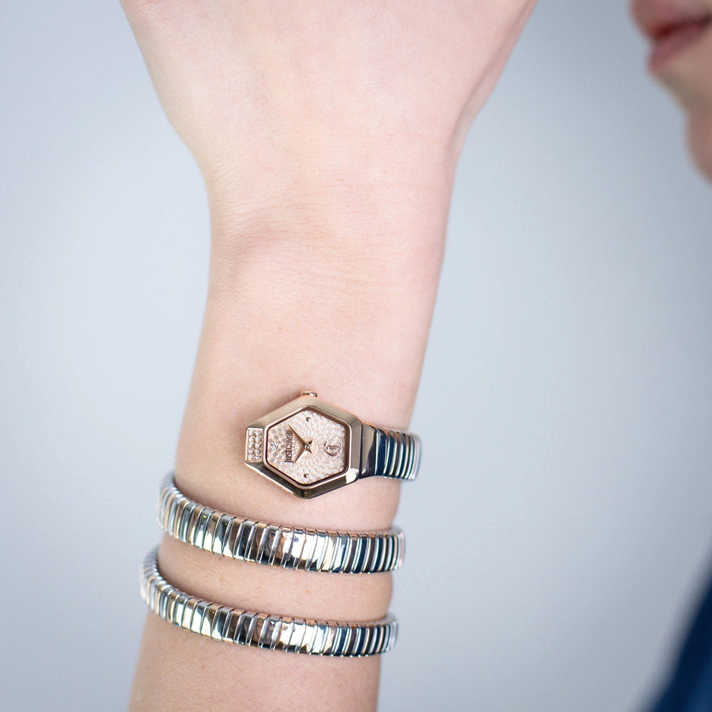 Just Cavalli Romina Silver Rose Gold Rose Gold