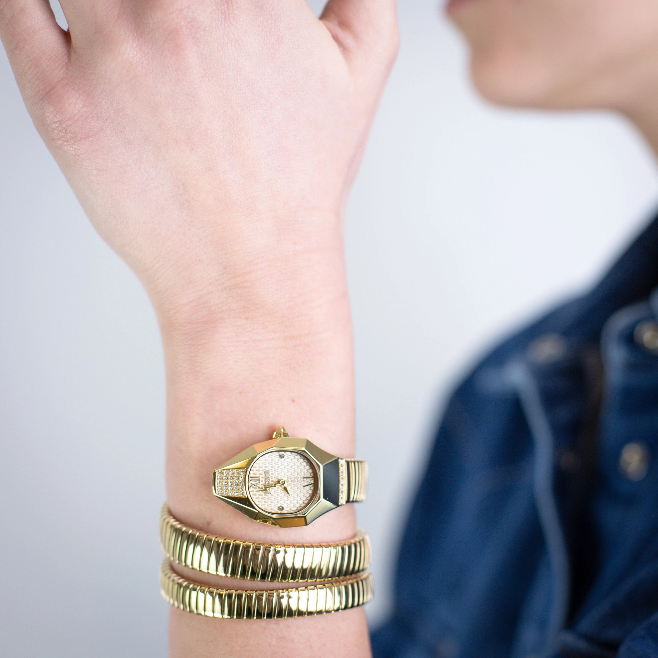 Just Cavalli Lunara Yellow Gold Champagne
