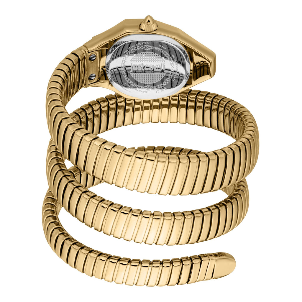 Just Cavalli Lunara Yellow Gold Green