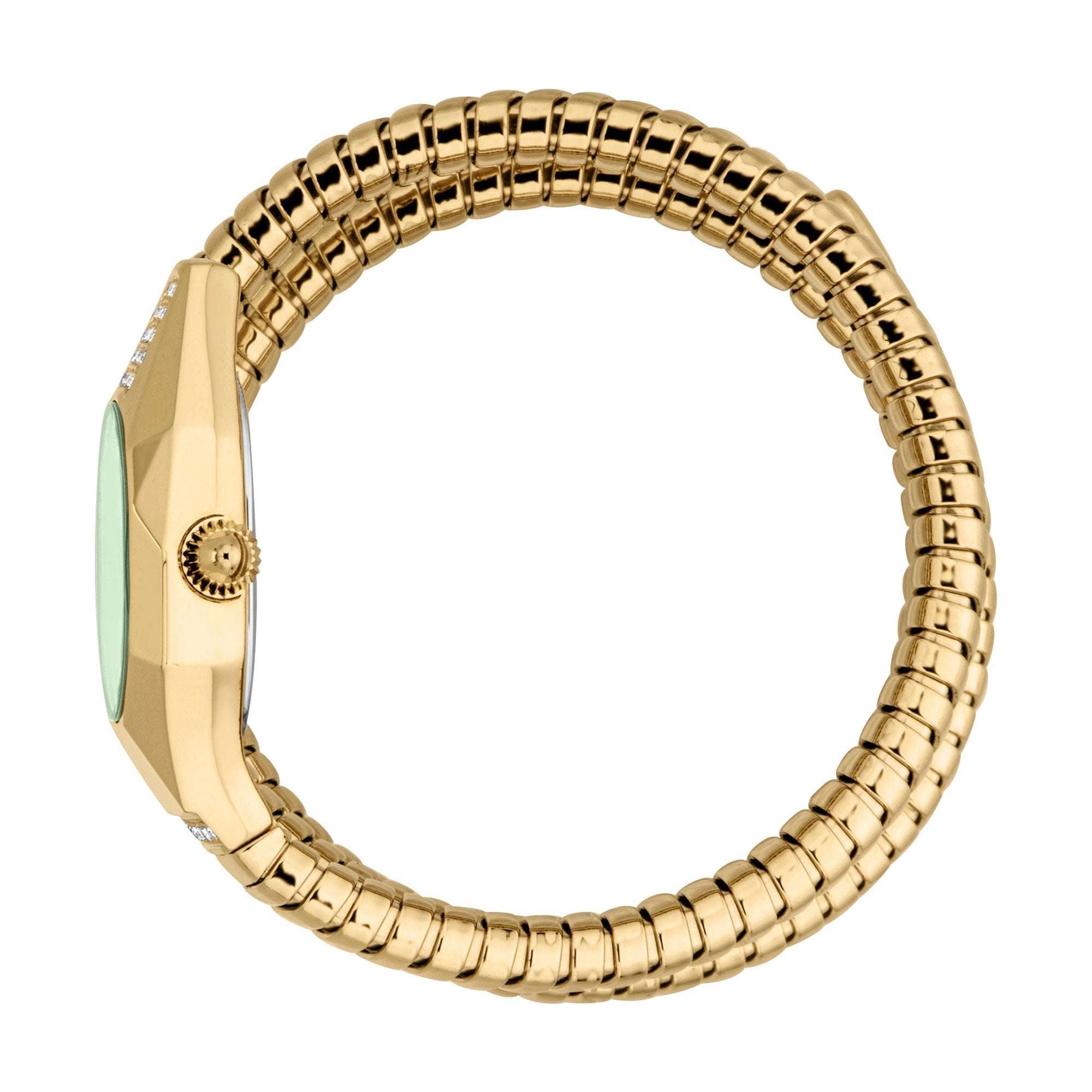 Just Cavalli Lunara Yellow Gold Green