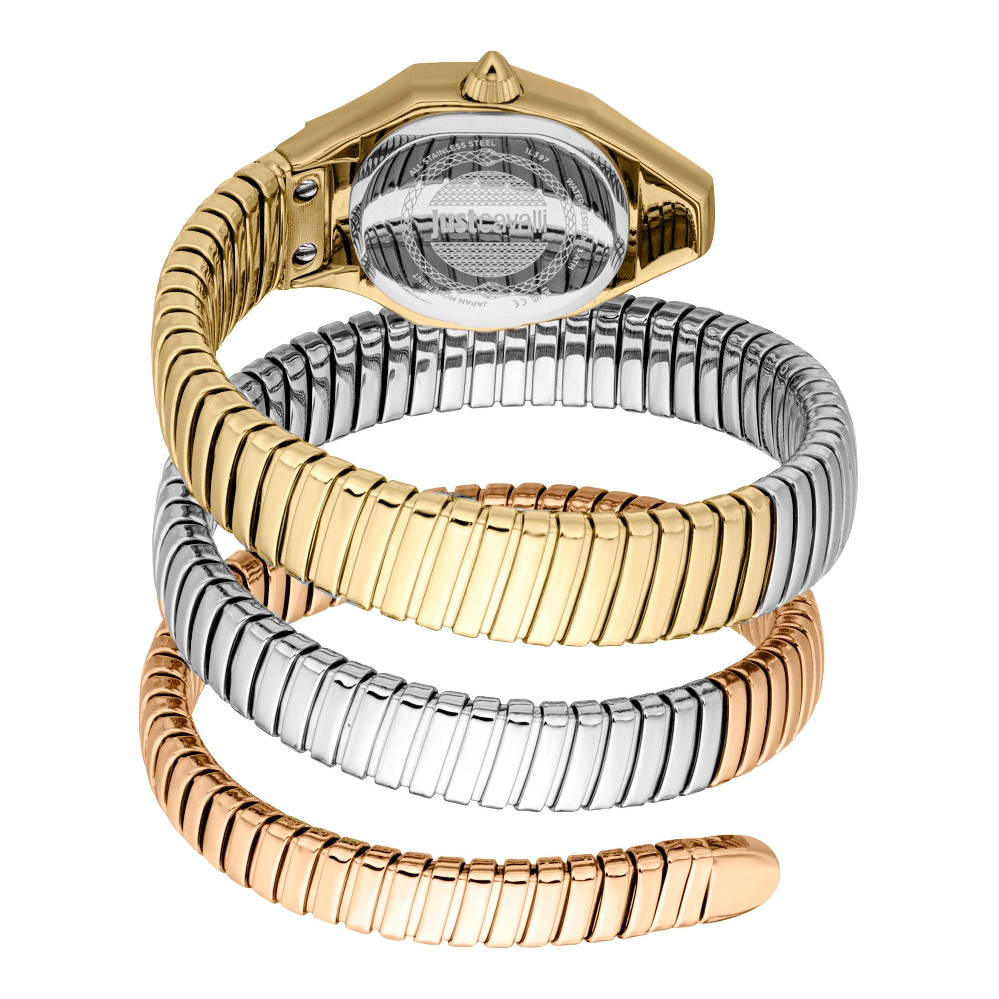 Just Cavalli Lunara Silver Rose Gold