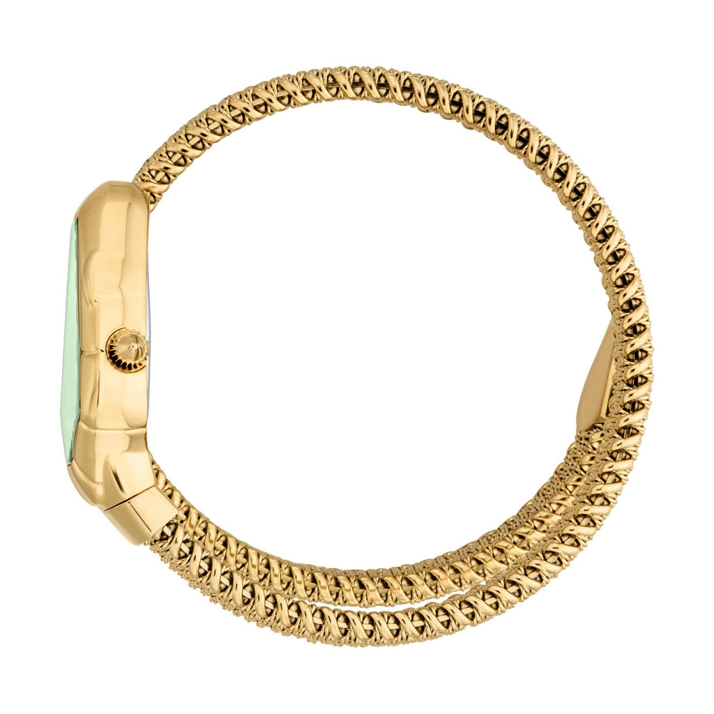 Just Cavalli Fiamma Yellow Gold Green