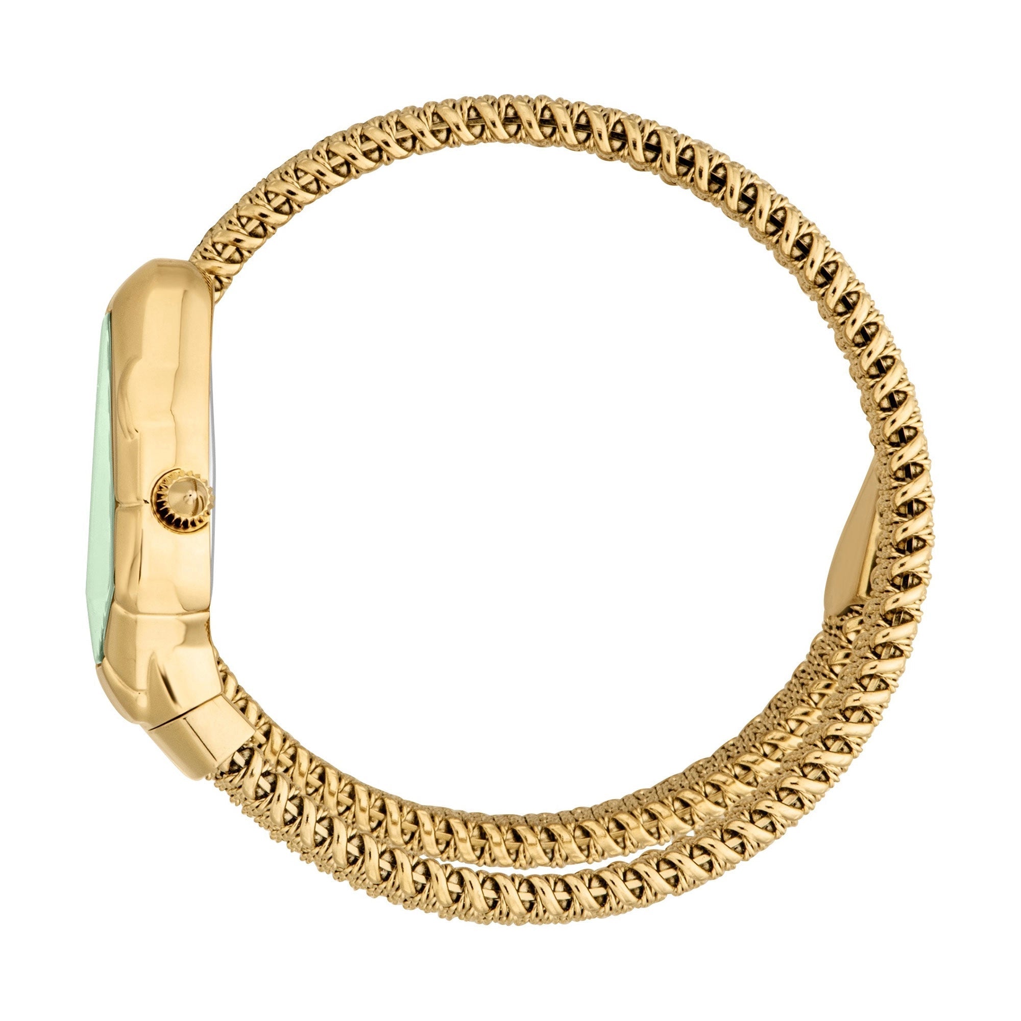 Just Cavalli Fiamma Yellow Gold Green
