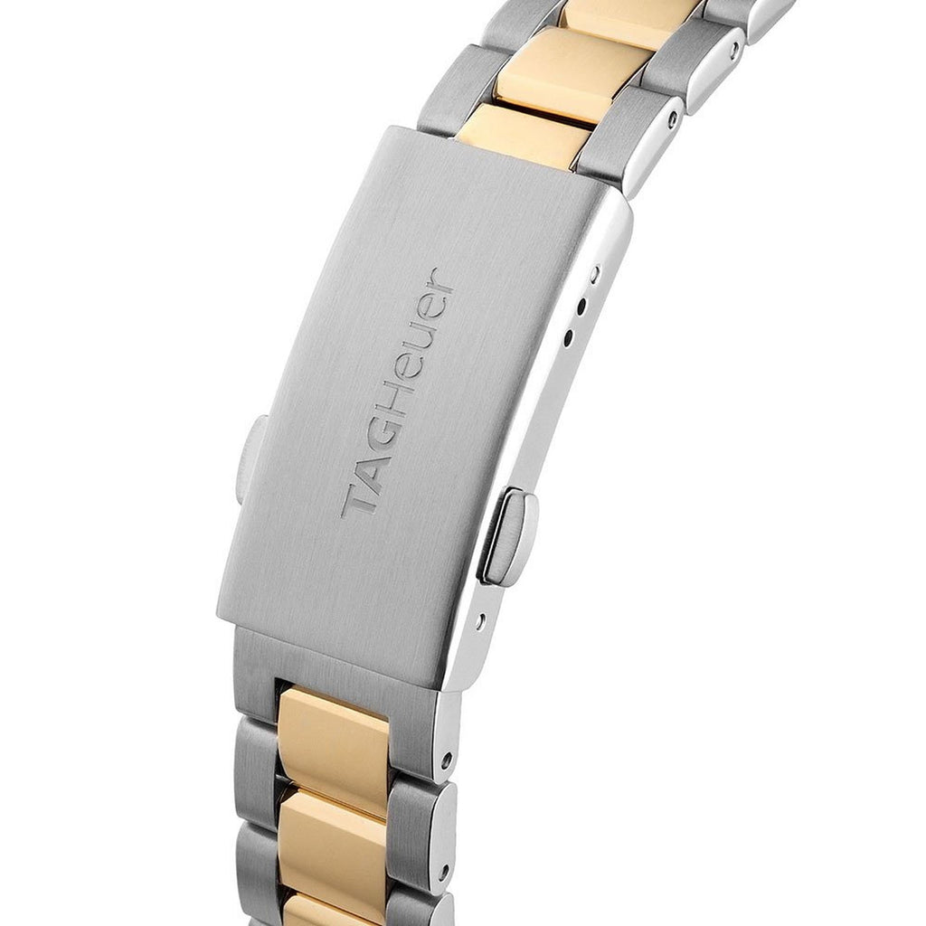 Tag Heuer Aquaracer Diamonds Mother Of Pearl Dial Two Tone Steel Strap Watch For Women Wbd1321 Bb0320