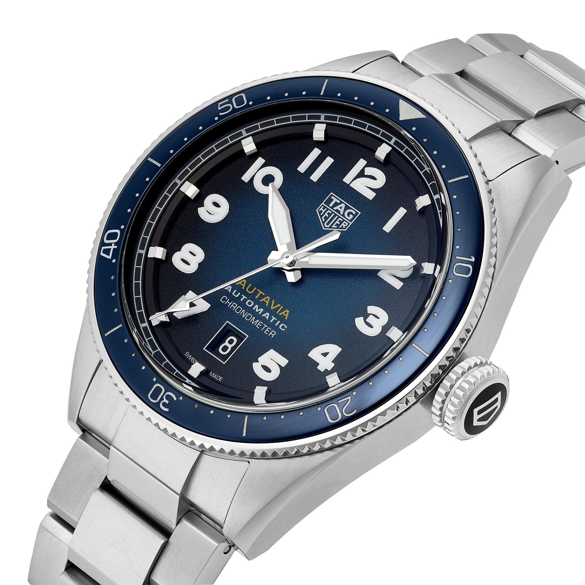 Tag Heuer Autavia Automatic Chronometer Mens Watch 1