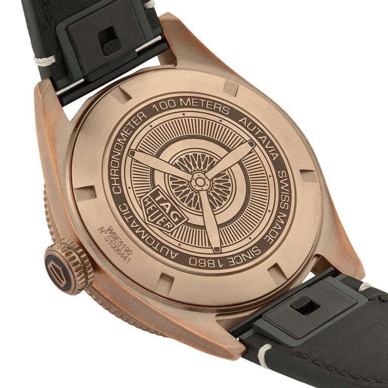 Tag Heuer Autavia Bronze Automatic Chronometer Mens Watch