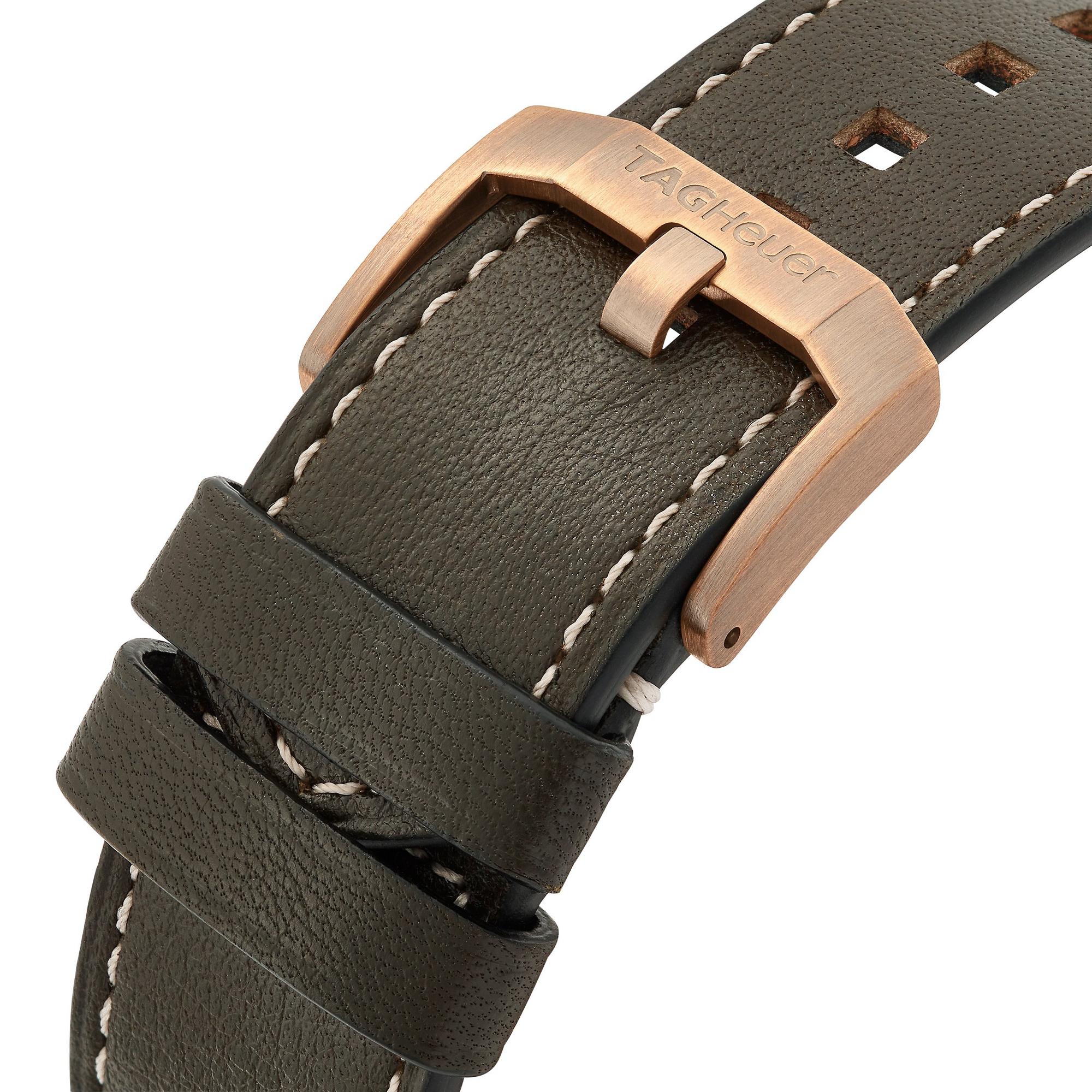 Tag Heuer Autavia Bronze Automatic Chronometer Mens Watch