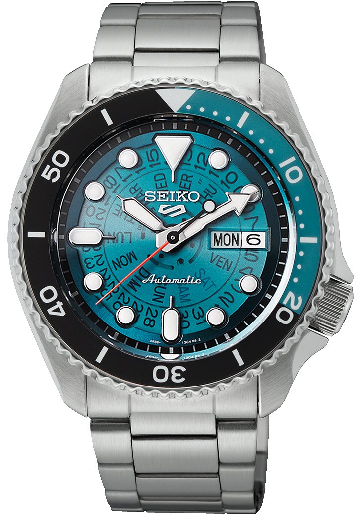 Seiko Watch 5 Sports Skeleton Dial Srpj45k1