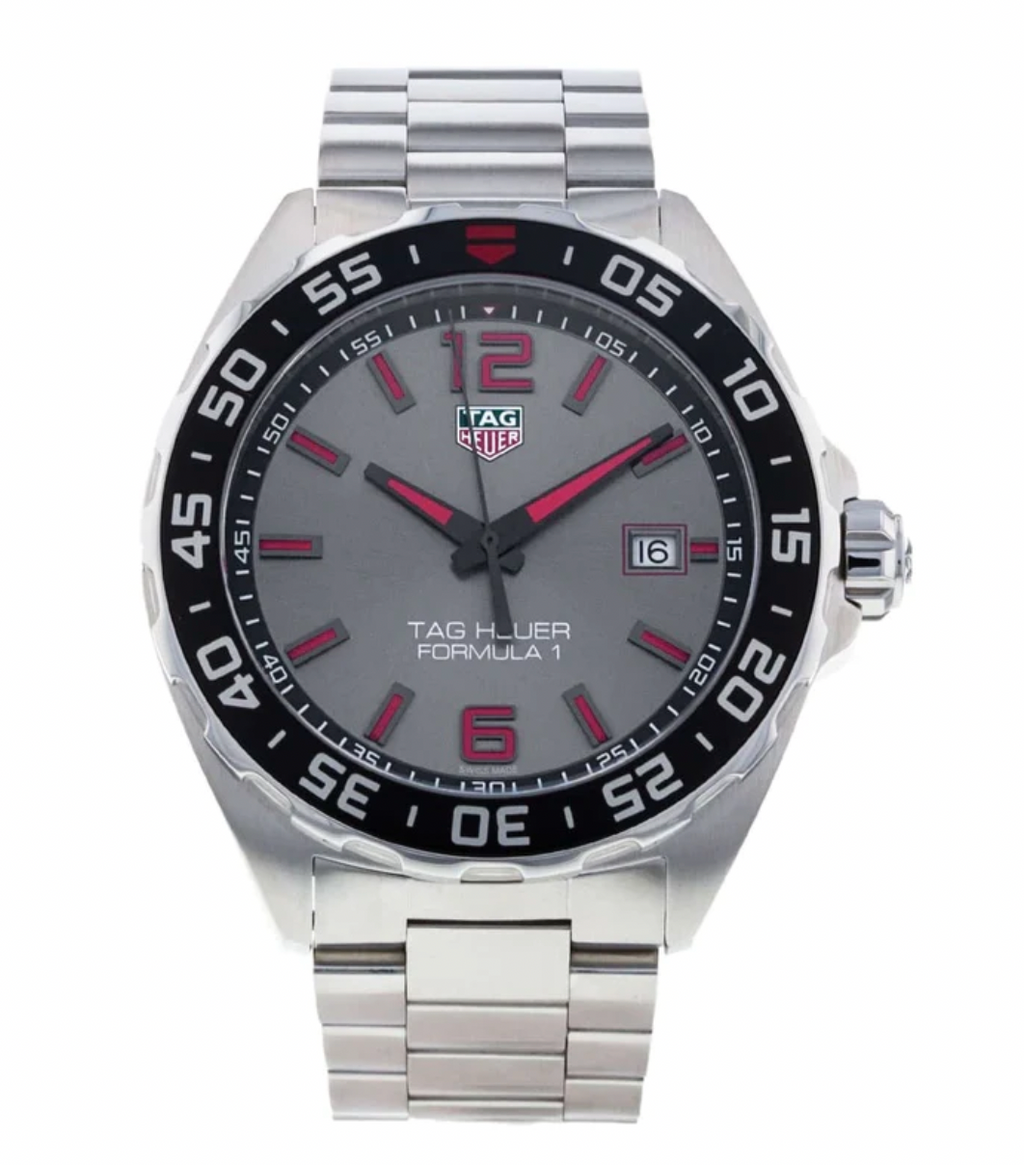 Tag Heuer Formula 1 Quartz 43mm Watch For Men Waz1018 Ba0842