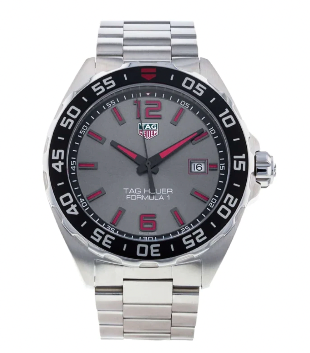 Tag Heuer Formula 1 Quartz 43mm Watch For Men Waz1018 Ba0842