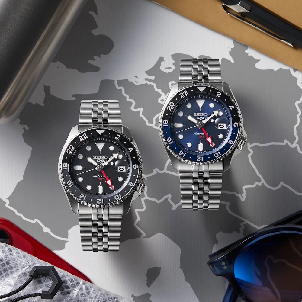 Seiko Watch 5 Sports Gmt Skx Re Interpretation Ssk001k1
