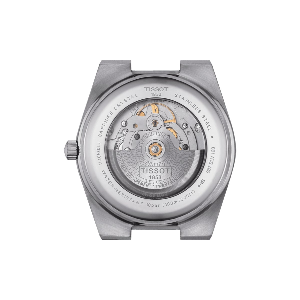 Tissot Prx 40mm Mens Blue Watch T1374071604100