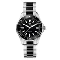 Tag Heuer Aquaracer Stainless Steel And Black Ceramic Ladies Watch