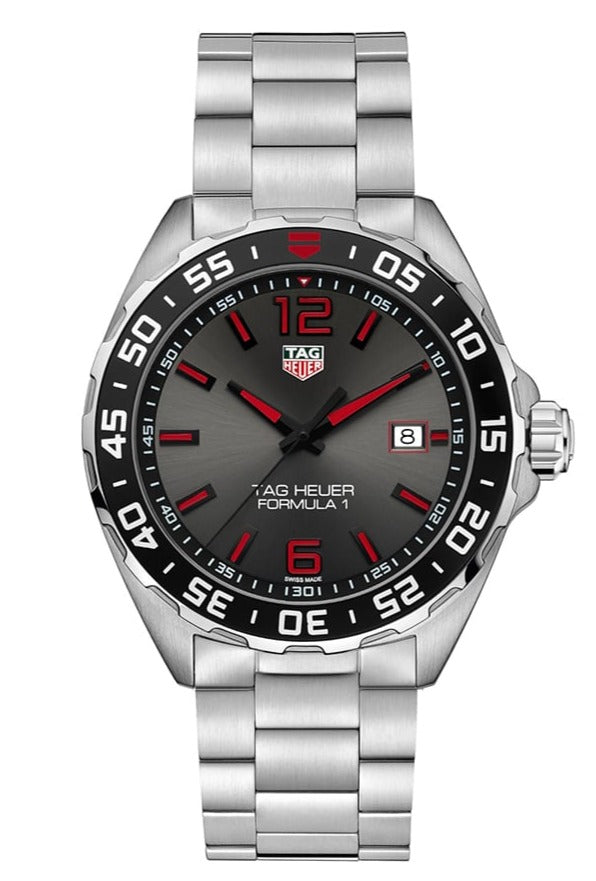 Tag Heuer Formula 1 Quartz 43mm Watch For Men Waz1018 Ba0842