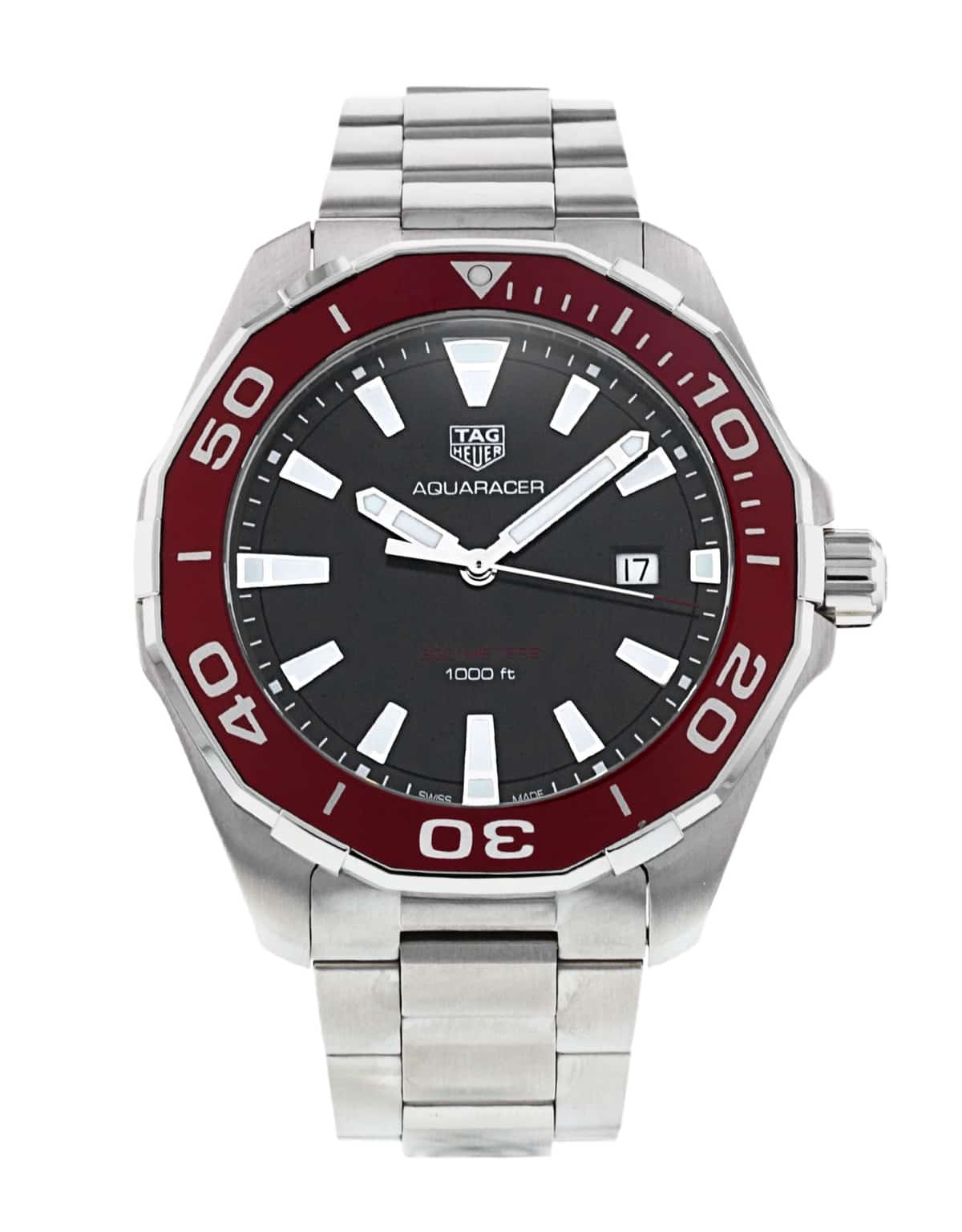 Tag Heuer Aquaracer Watch For Men Way101b Ba0746
