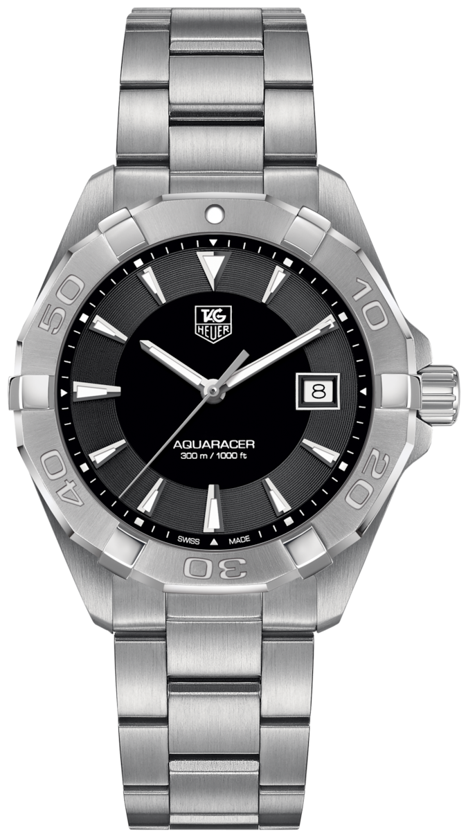 Tag Heuer Aquaracer 41mm Quartz Watch For Men Way1110 Ba0928