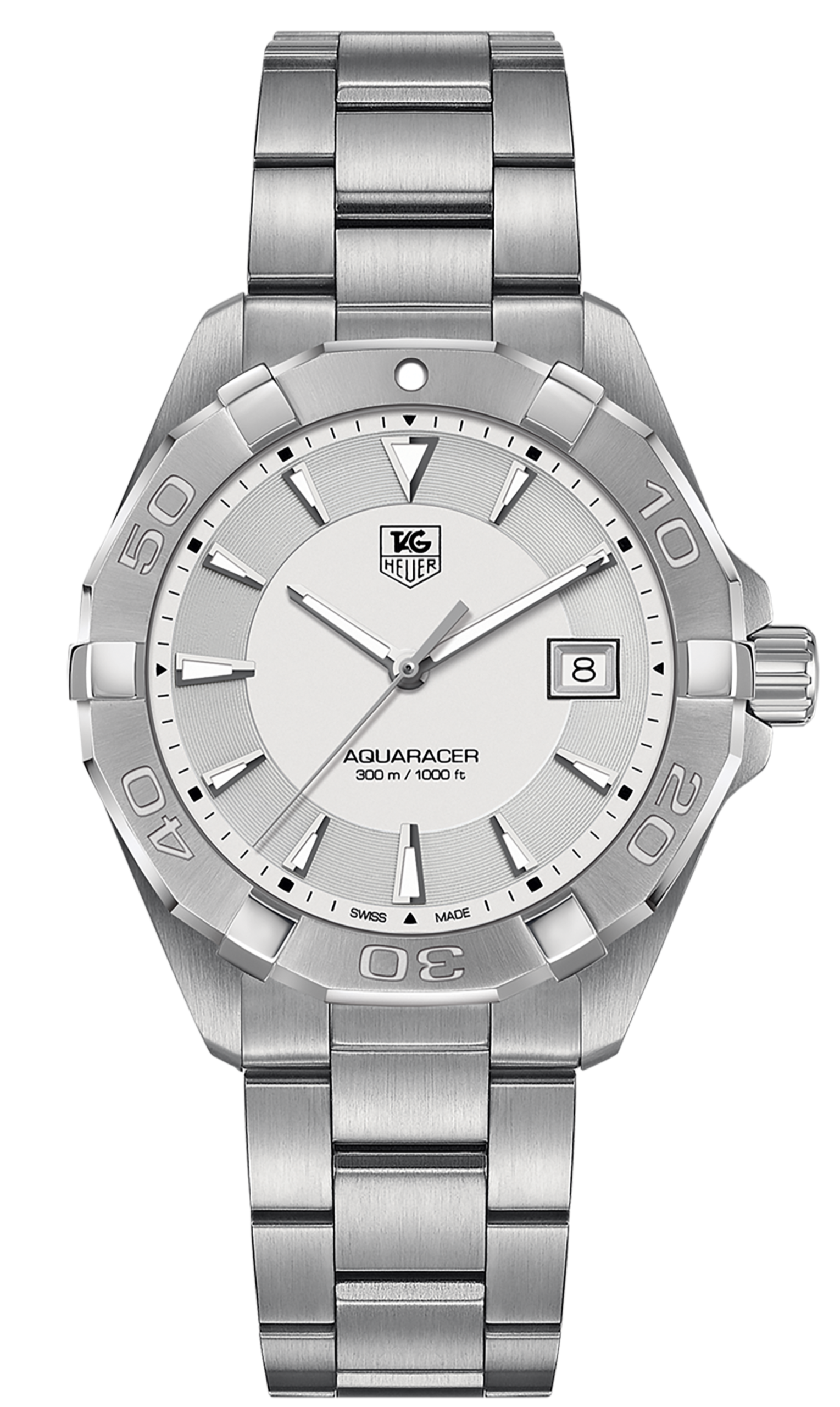 Tag Heuer Aquaracer 41mm Quartz Watch For Men Way1111 Ba0928