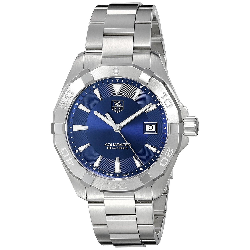 Tag Heuer Aquaracer 41mm Quartz Watch For Men Way1112 Ba0928