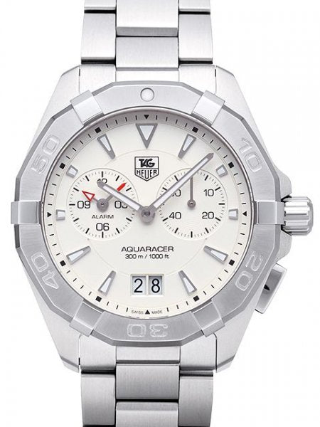 Tag Heuer Aquaracer White Dial Watch For Men Way111y Ba0928