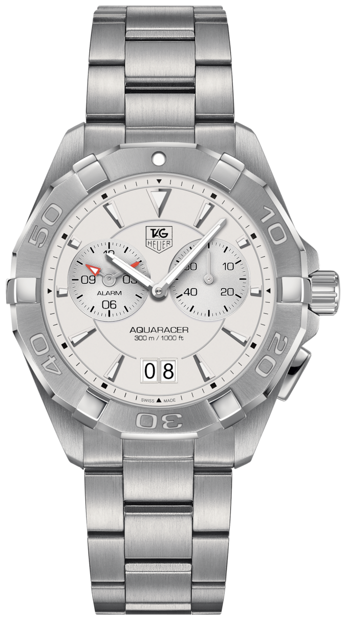 Tag Heuer Aquaracer White Dial Watch For Men Way111y Ba0928