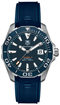 Tag Heuer Aquaracer Blue Dial Watch For Men Way211c Ft6155