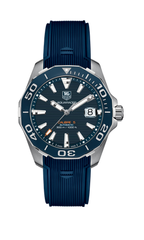 Tag Heuer Aquaracer Blue Dial Watch For Men Way211c Ft6155