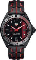 Tag Heuer Formula 1 Senna Special Edition Black Dial Two Tone Rubber Strap Watch For Men Waz1014 Ft8027