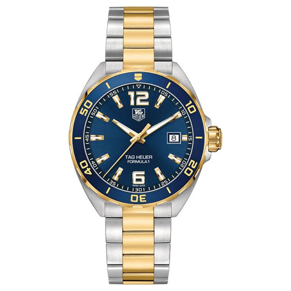 Tag Heuer Formula 1 Analog Quartz 41mm Watch For Men Waz1120 Bb0879
