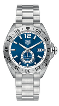 Tag Heuer Formula 1 Calibre 6 Automatic Blue Dial Silver Steel Strap Watch For Men Waz2014 Ba0842
