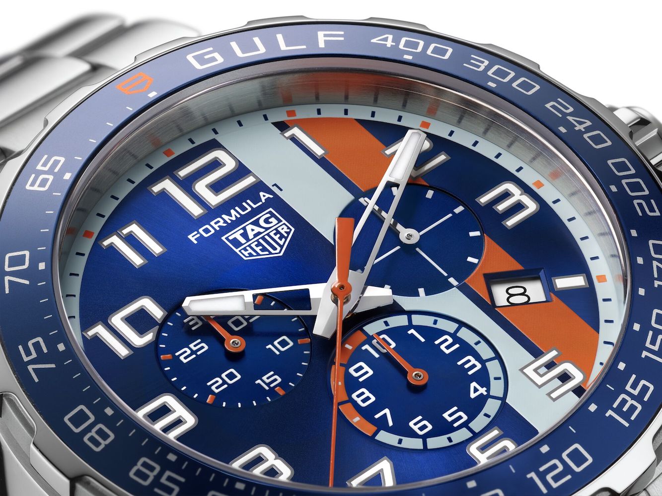 Tag Heuer Watch Formula 1 Chronograph Gulf Caz101at Ba0842