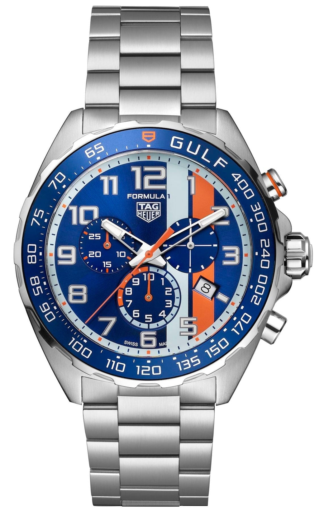 Tag Heuer Watch Formula 1 Chronograph Gulf Caz101at Ba0842