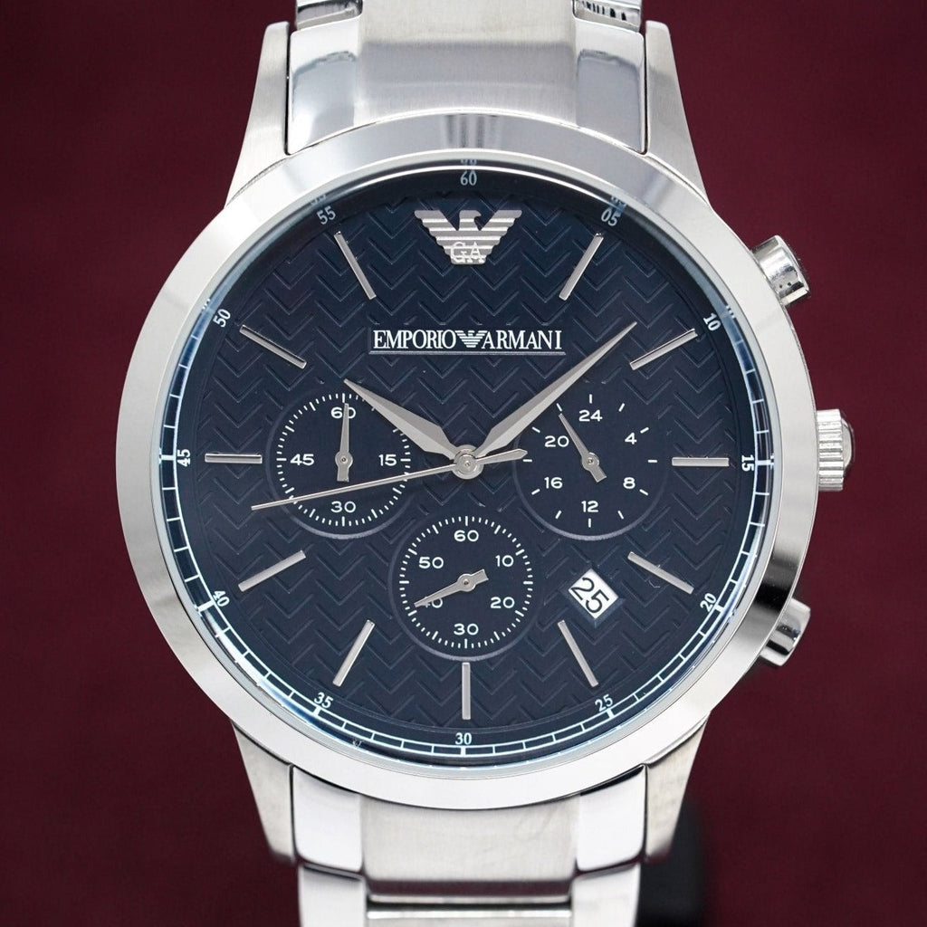 Emporio Armani Ar2486 Men S Renato Blue Watch