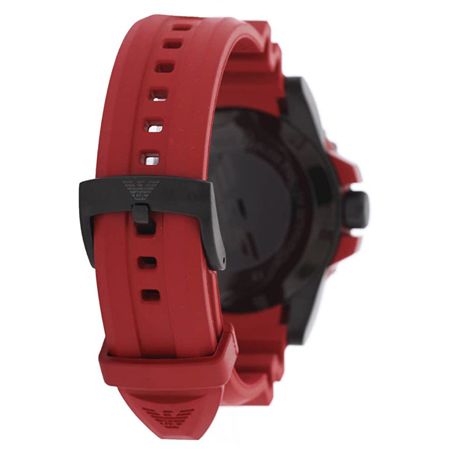 Emporio Armani Ar6101 Men S Sportivo Red Watch