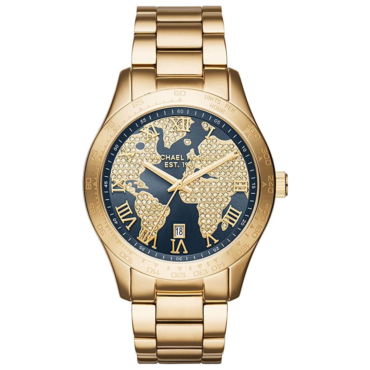 Michael Kors Mk6243 Ladies Layton Pave Dial Watch