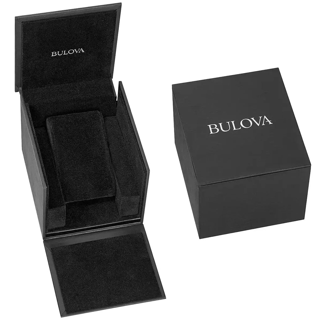 Bulova Surveyor Auto Mens Black Watch 96a273