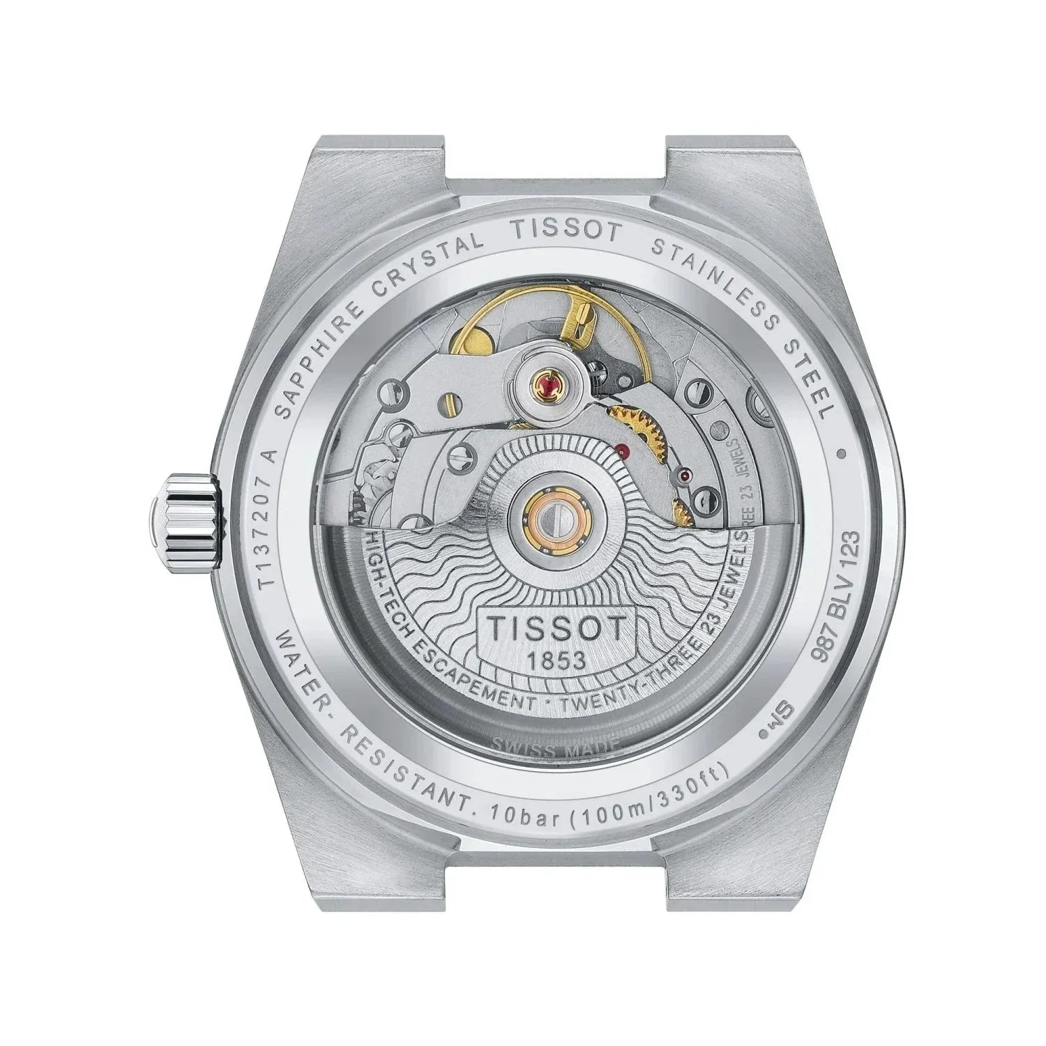 Tissot Prx 35mm Auto Unisex Mother Of Pearl Watch T137 207 11 111 00