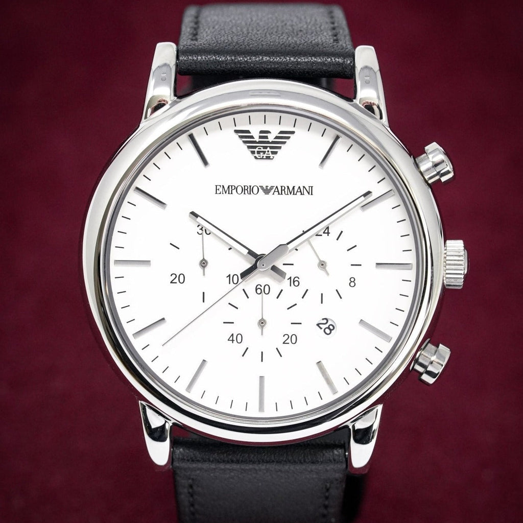 Emporio Armani Ar1807 Men S Luigi Chronograph Steel Watch