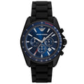 Emporio Armani Ar6121 Men S Black Chronograph Watch