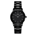 Daniel Wellington Mens Black Iconic Link Ceramic Watch Dw00100414