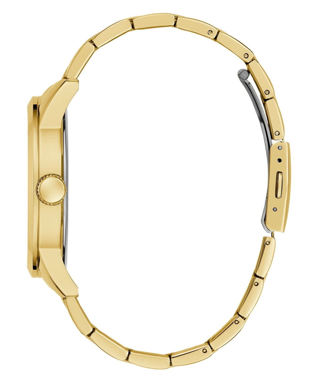 Gents Badge Gold Tone Watch Gw0782g1