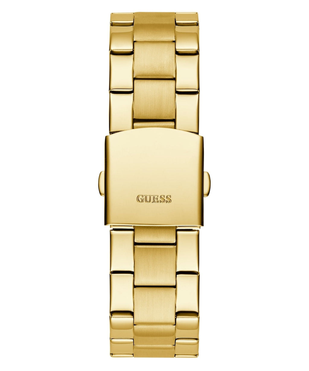 Gents Badge Gold Tone Watch Gw0782g1