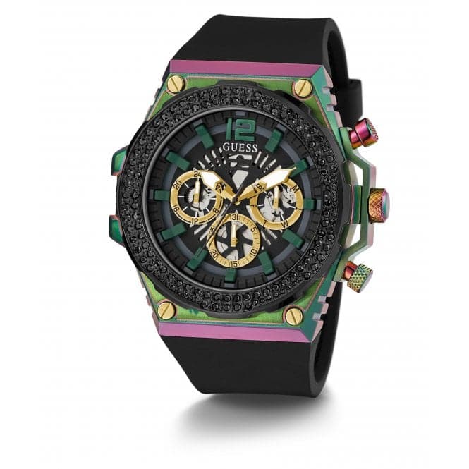 Guess Watches Gents Exposure 2 Tone Watch Gw0633g1