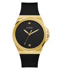 Gents Vinyl Gold Tone Silicone Watch Gw0790g1