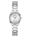 Ladies Charlotte Silver Tone Stainless Steel Watch Gw0767l1