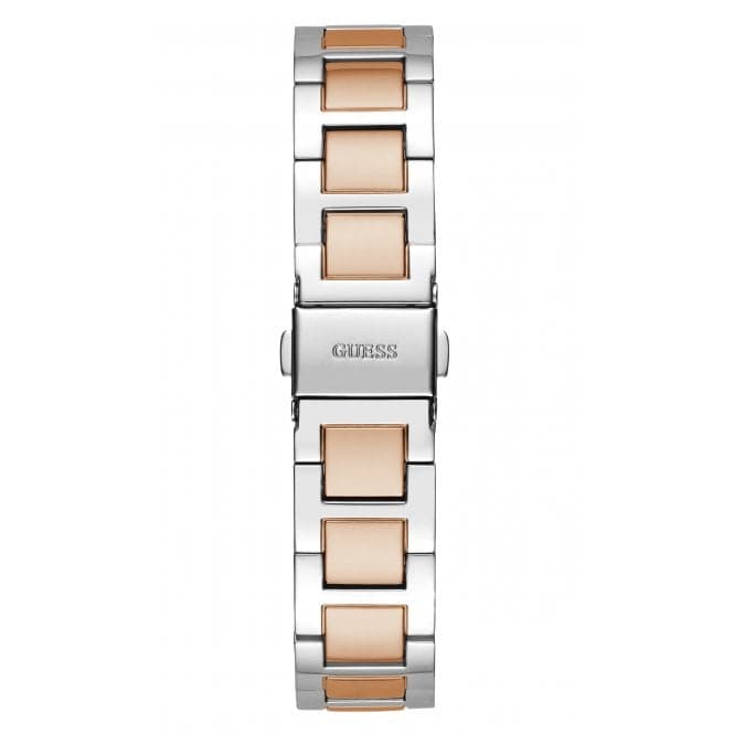 Guess Watches Ladies Dawn Stainless Steel 2 Tone Watch Gw0404l3