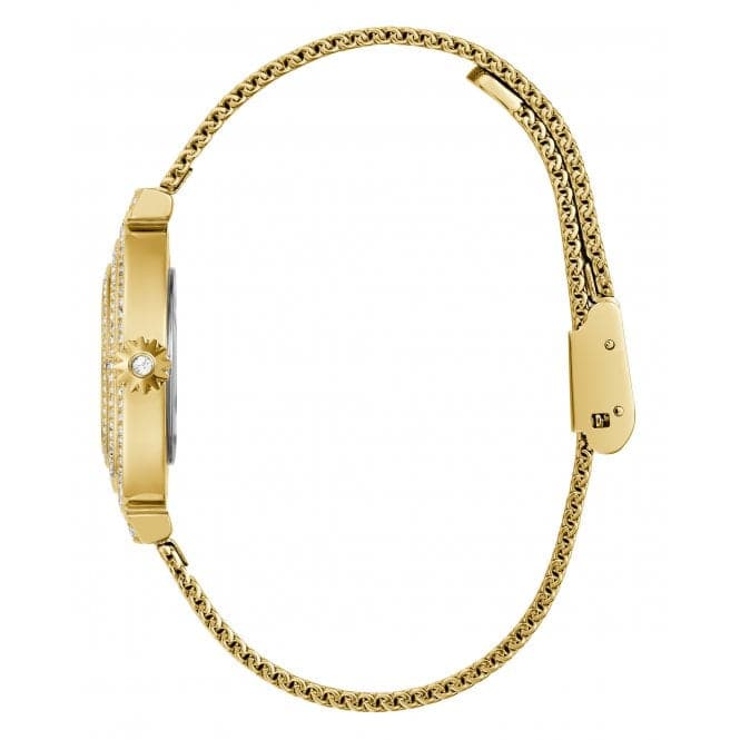 Guess Watches Ladies Dream Stainless Steel Gold Watch Gw0550l2