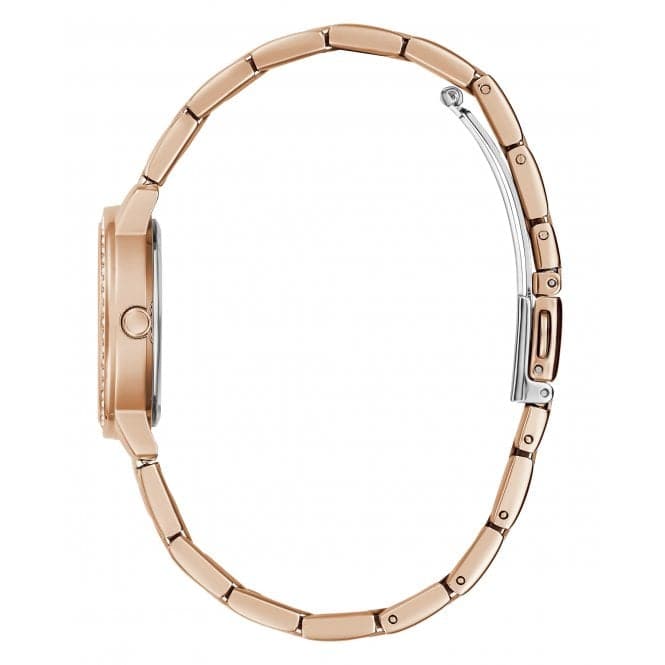 Guess Watches Ladies Melody Stainless Steel Rose Gold Watch Gw0468l3